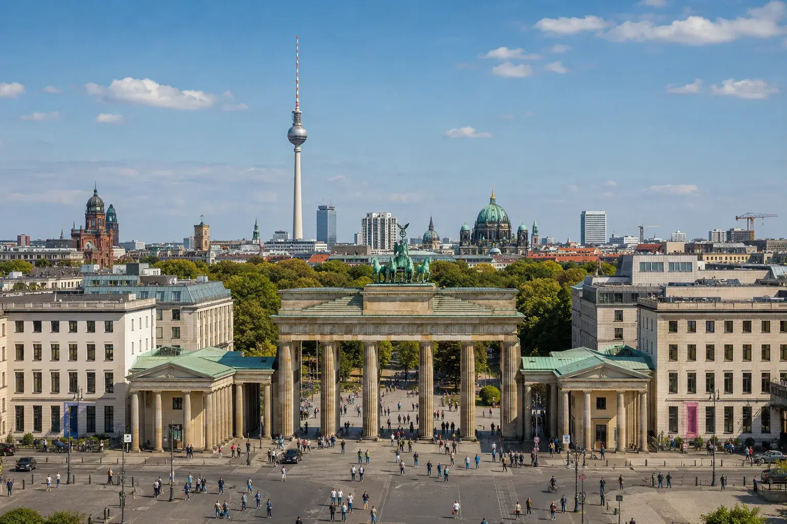 Stadtansicht von Berlin
