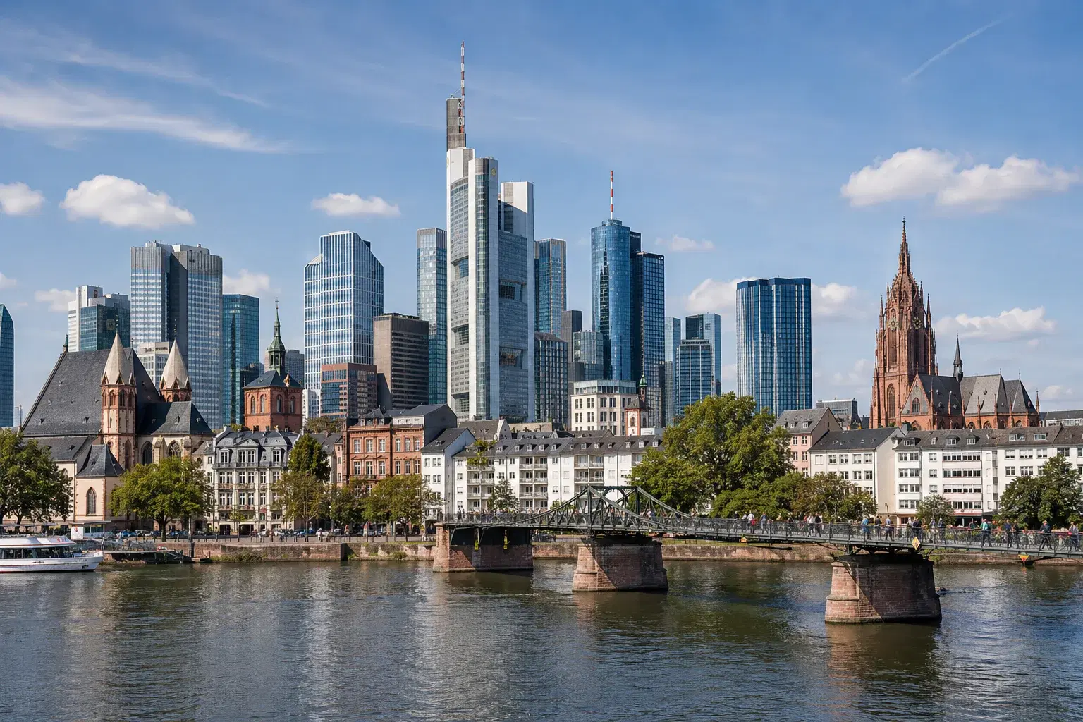Stadtansicht von Frankfurt am Main