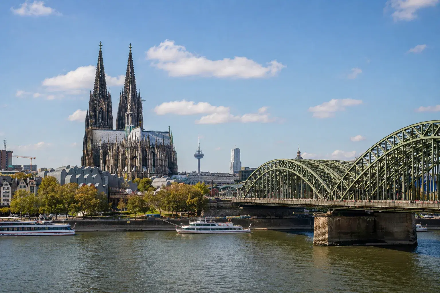 Stadtansicht von Köln