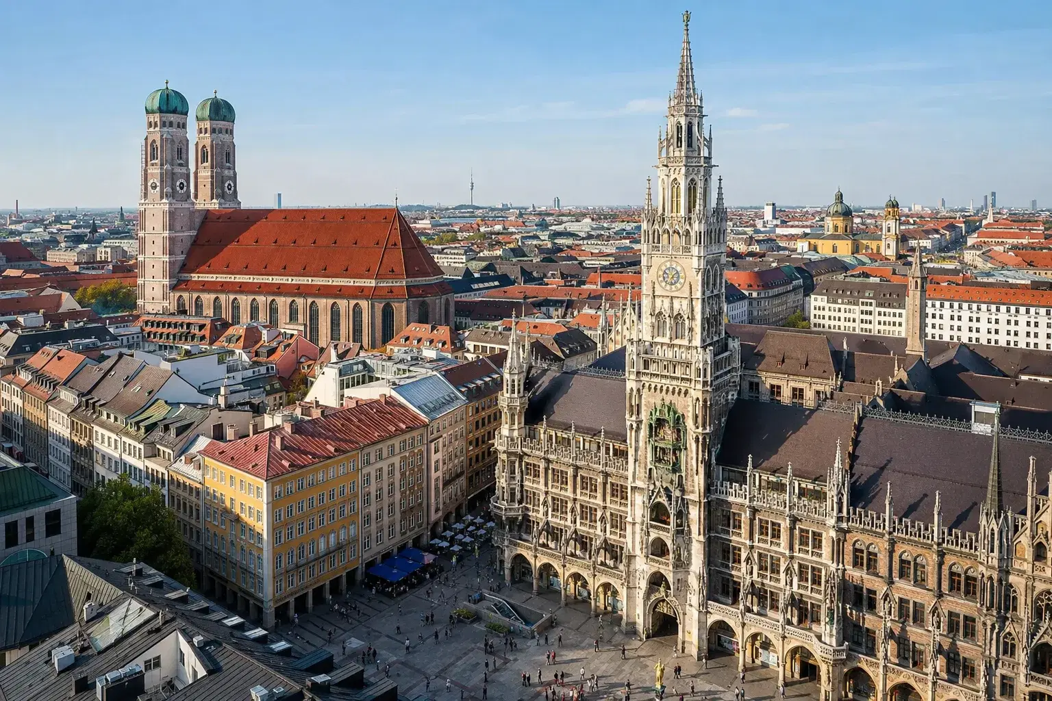 Stadtansicht von München
